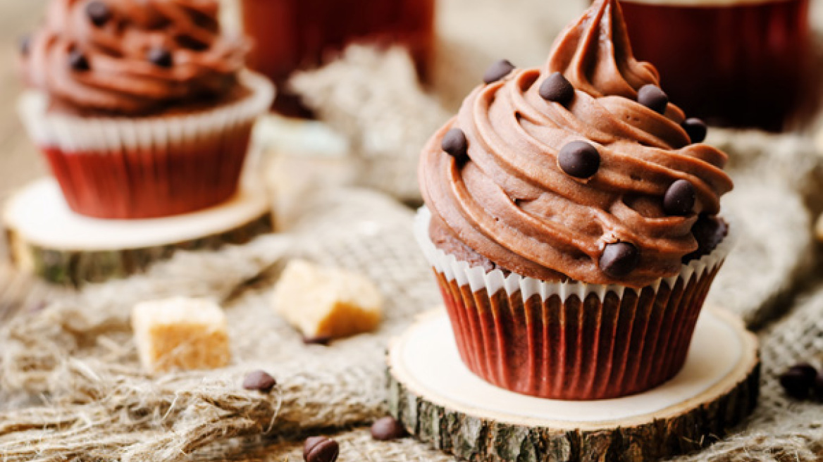 Cupcakes σοκολάτας