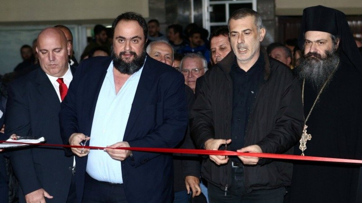 Μαρινάκης: «Μιλάμε με έργα και όχι με λόγια»