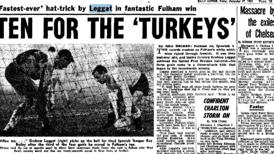 Η πιο εντυπωσιακή Boxing Day όλων των εποχών!