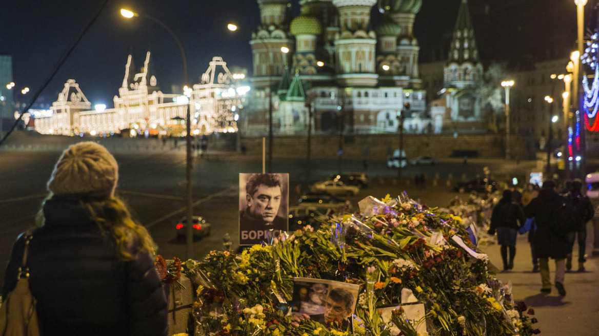 Πέντε Τσετσένοι κατηγορούνται για τη δολοφονία του Μπόρις Νεμτσόφ