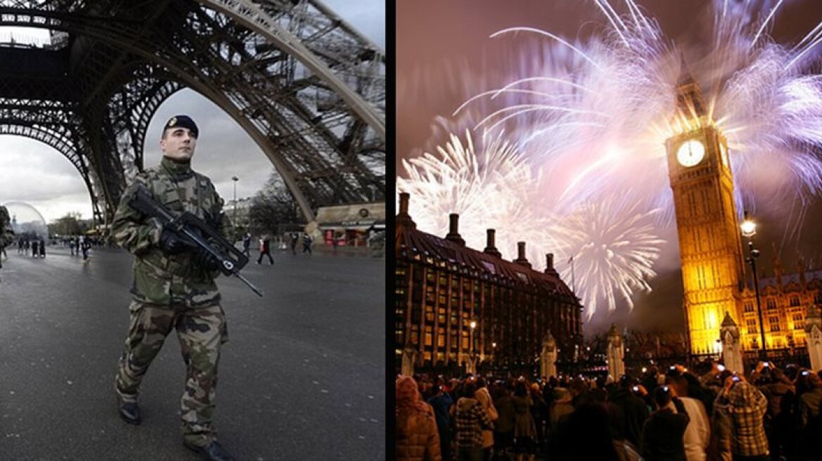 World capitals welcome New Year under ‘red alert’
