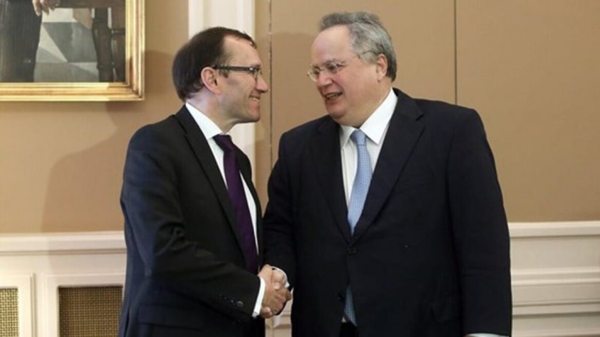 UN envoy for Cyprus reports ‘constructive’ meeting with FM Kotzias