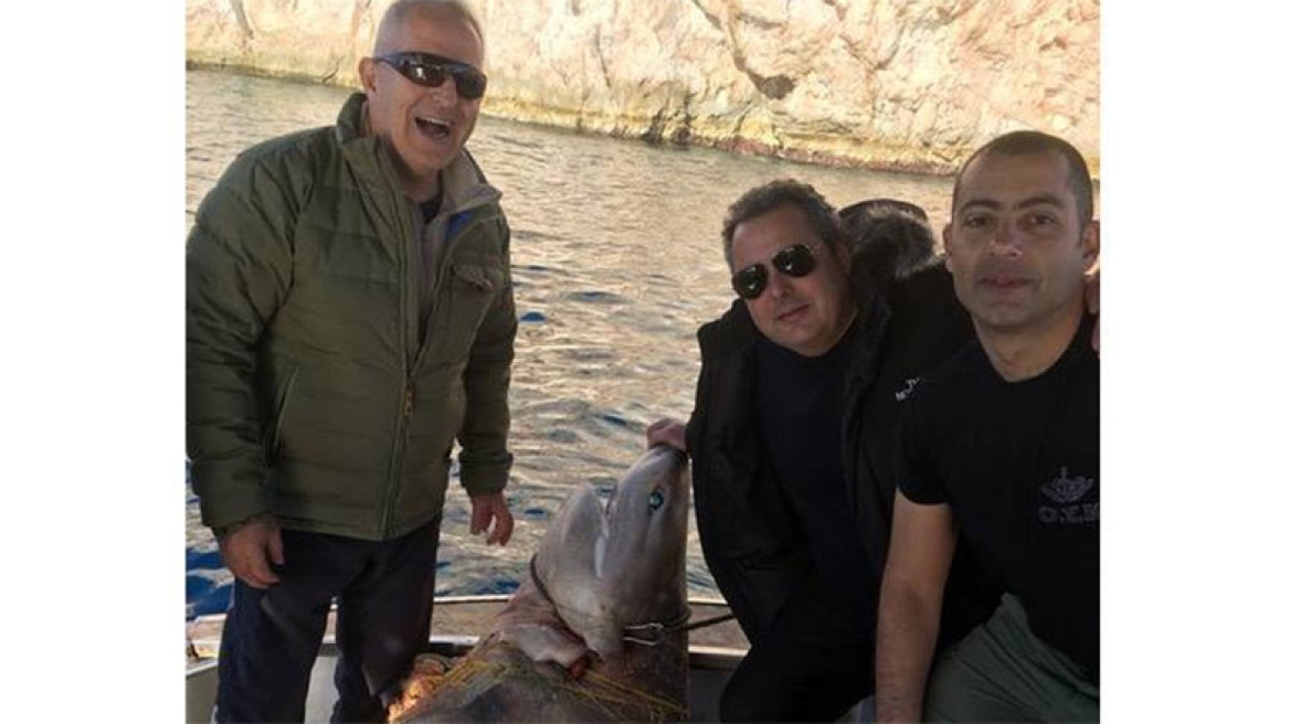 Οργή της WWF για τον «καρχαριομάχο» Καμμένο