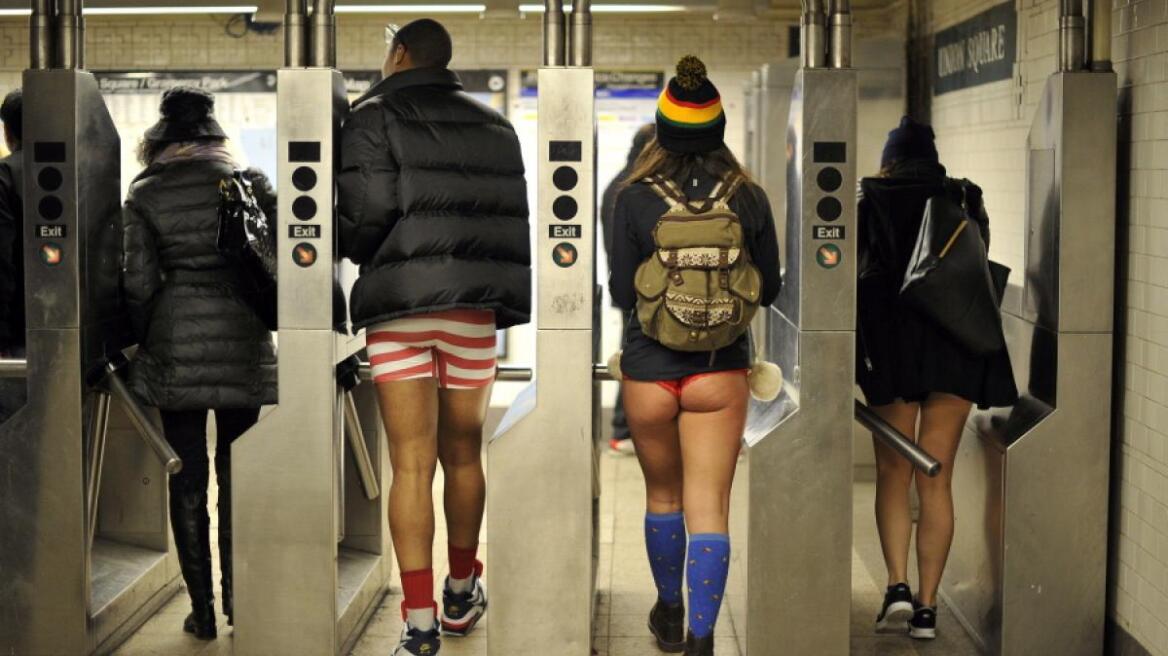 Take off your pants for a ‘No Pants Subway Ride’ (pics+vid)