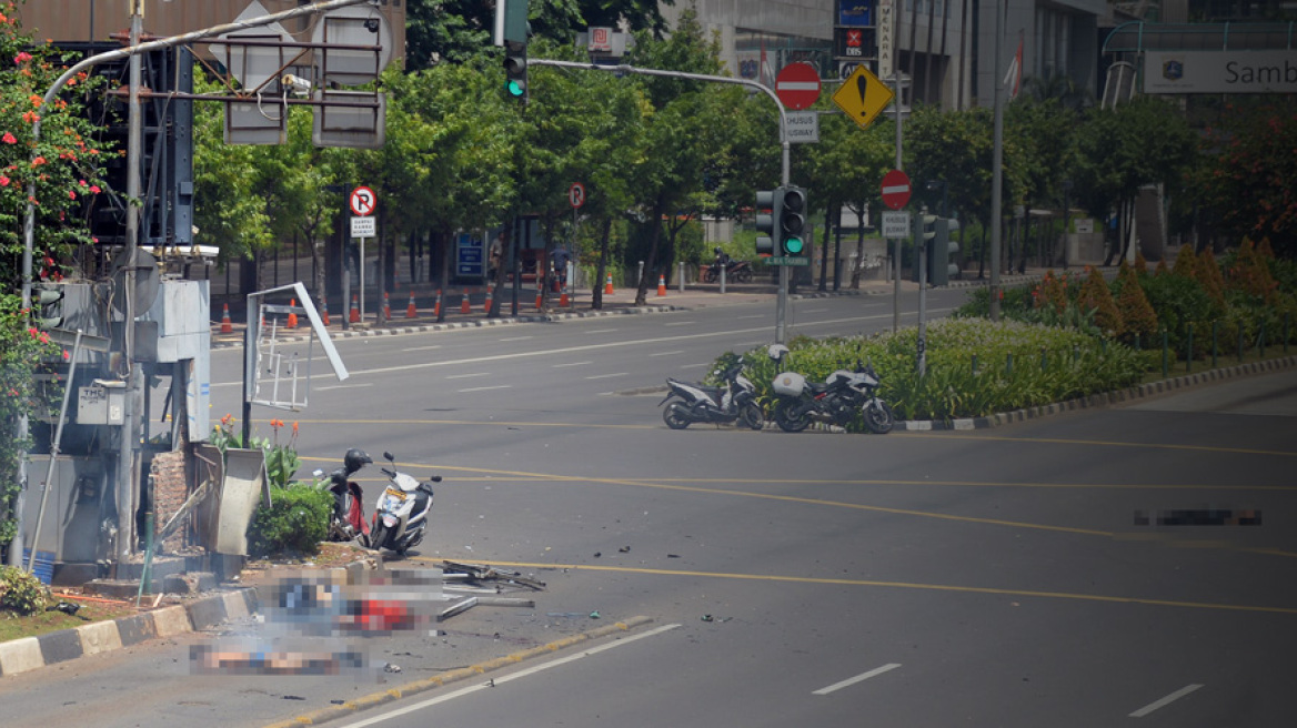 Suspected suicide bombers set off multiple explosions in Jakarta