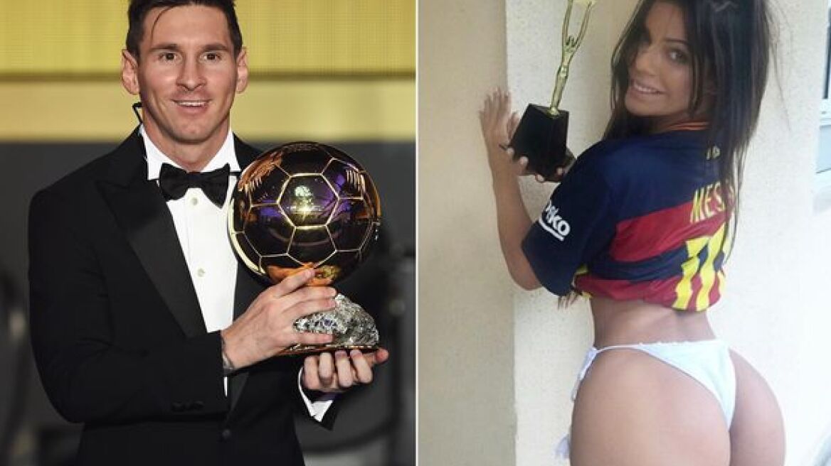 Miss BumBum Brazil congratulates Lionel Messi