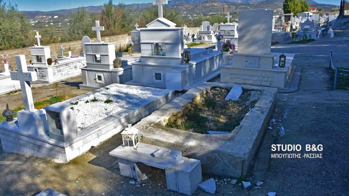 Βάνδαλοι έσπασαν σταυρούς σε νεκροταφείο και έβαλαν φωτιά στην Αγία Τράπεζα 