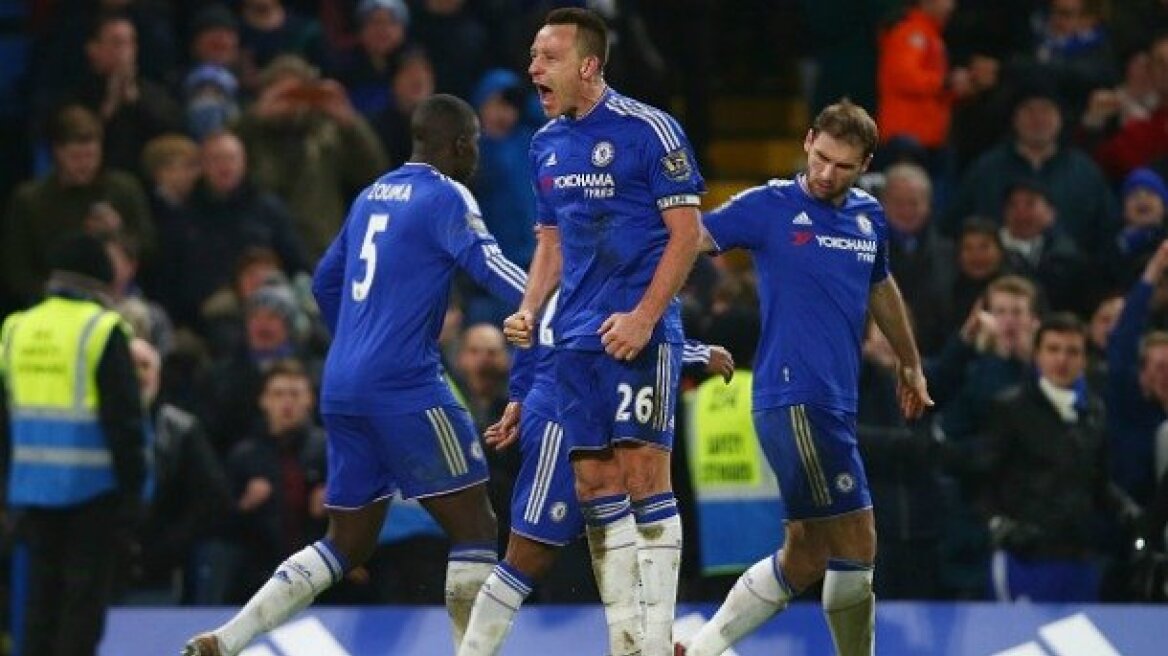 Ισοπαλία με «τακουνάκι»-οφσάιντ του Τέρι στο... 98ο λεπτό: Τσέλσι-Εβερτον 3-3