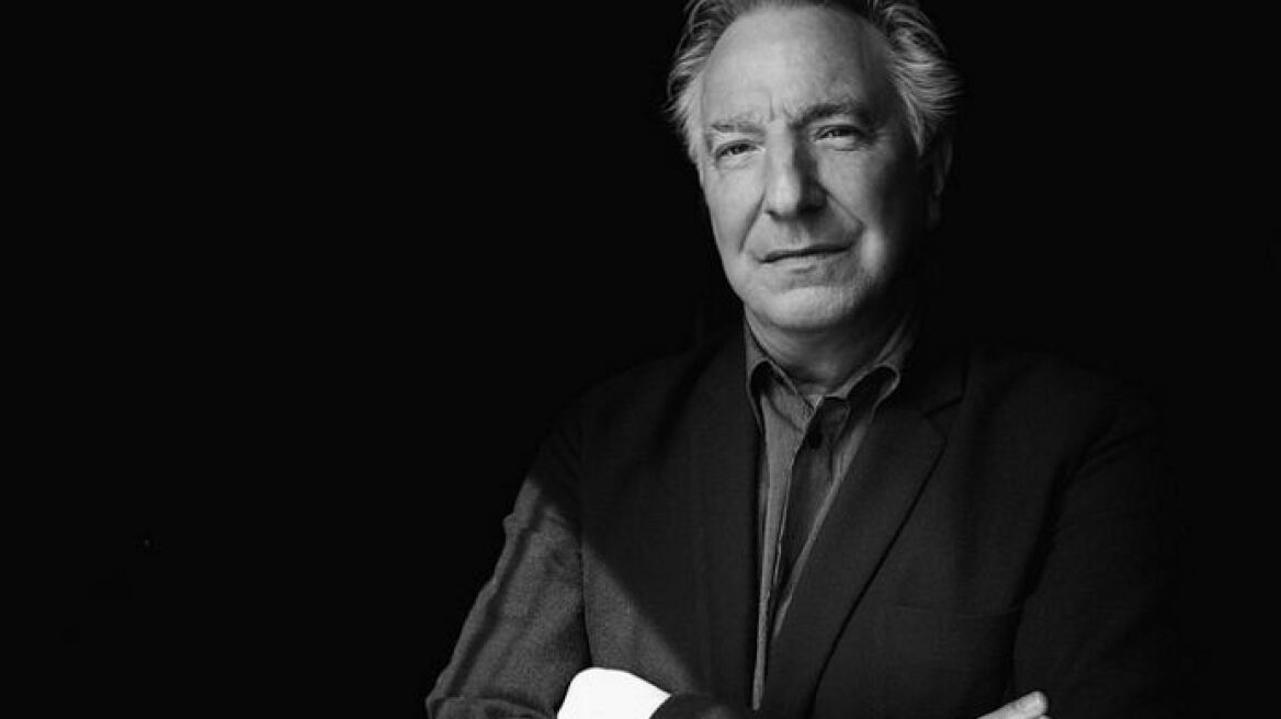 Ο Alan Rickman στο φακό του Νίκου Αλιάγα, λίγους μήνες πριν... κάπου στο Παρίσι 
