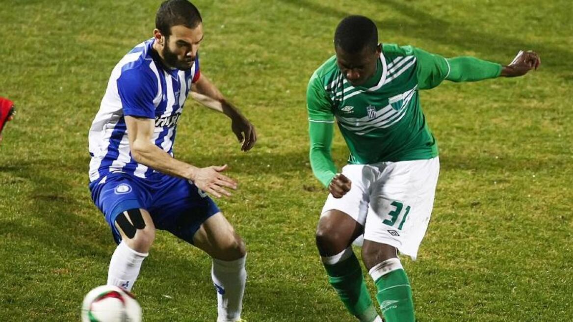 Έδωσαν μάχη στη βροχή, ισόπαλοι (1-1) Λεβαδειακός και Ηρακλής