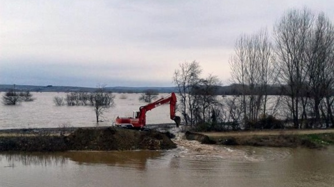 Έβρος: Σε επιφυλακή λόγω της υπερχείλισης του φράγματος του Ιβαΐλοβγκραντ στην Βουλγαρία