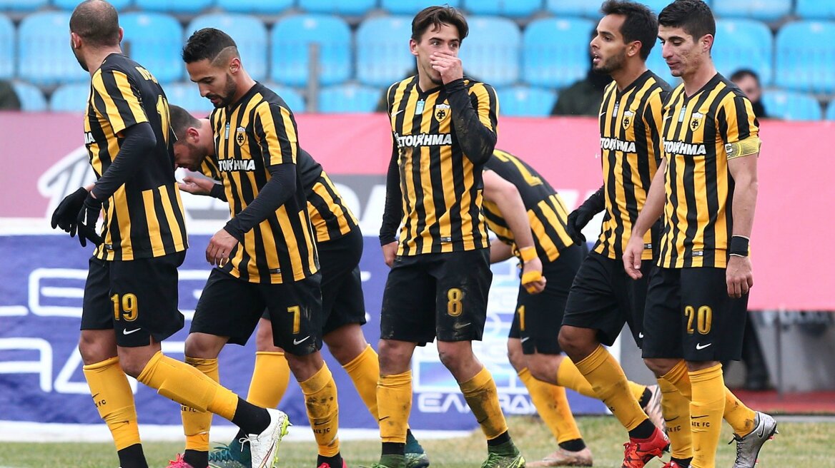 «Χόρευε» στη βροχή η Ένωση: ΠΑΣ Γιάννινα-ΑΕΚ 0-2