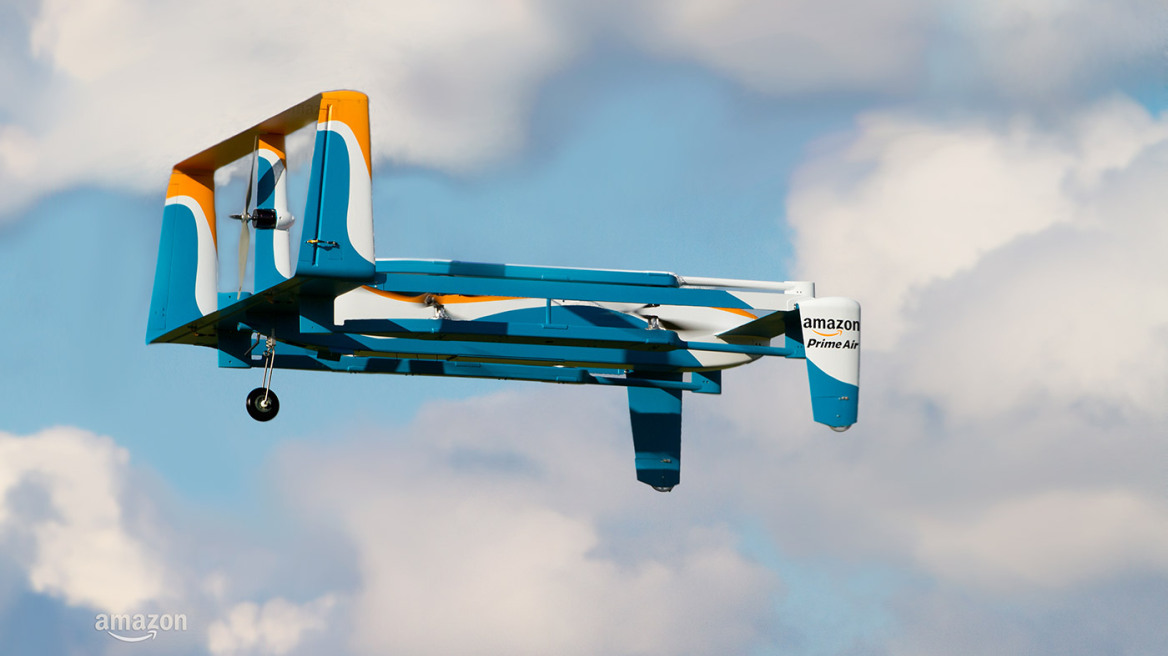Έτσι θα φτάνουν στην πόρτα μας τα drones του Amazon