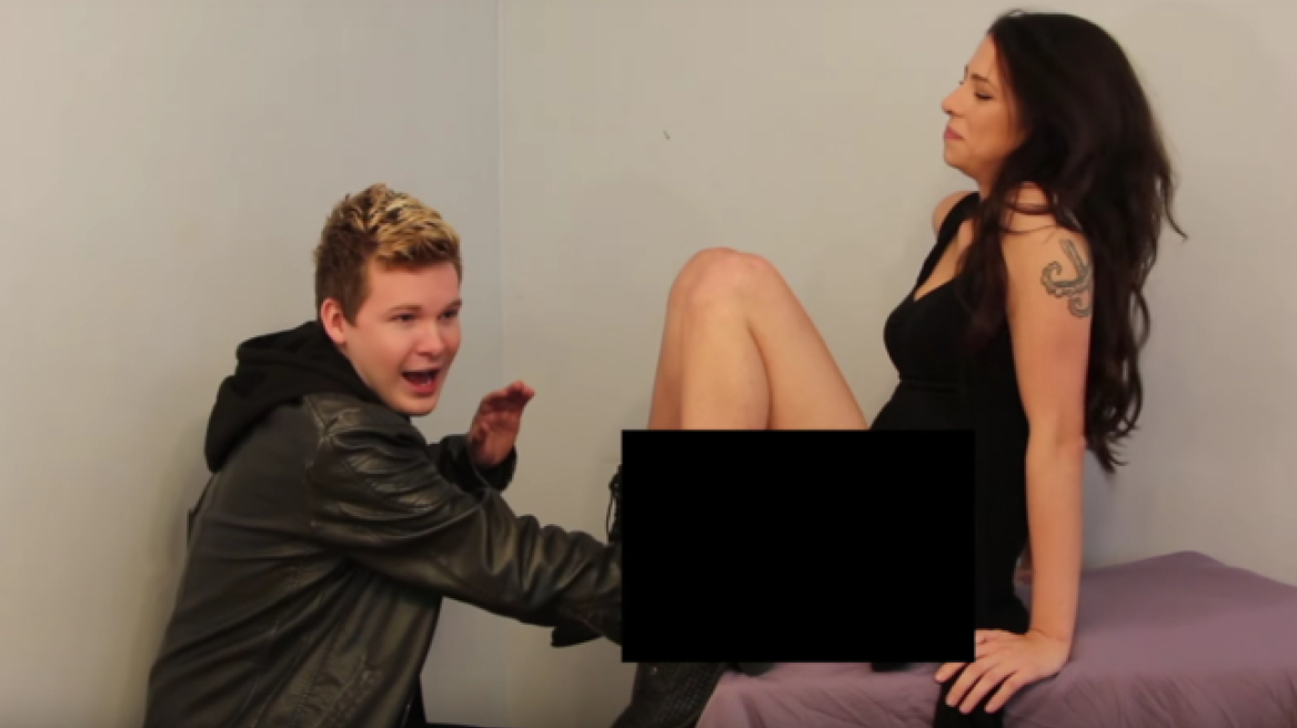 Ξεκαρδιστικό βίντεο: Γκέι άνδρες αγγίζουν γυναικεία γεννητικά όργανα για πρώτη φορά