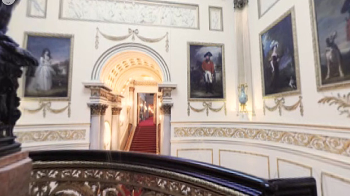 Περιηγηθείτε στο Παλάτι του Μπάκιγχαμ μέσω ίντερνετ