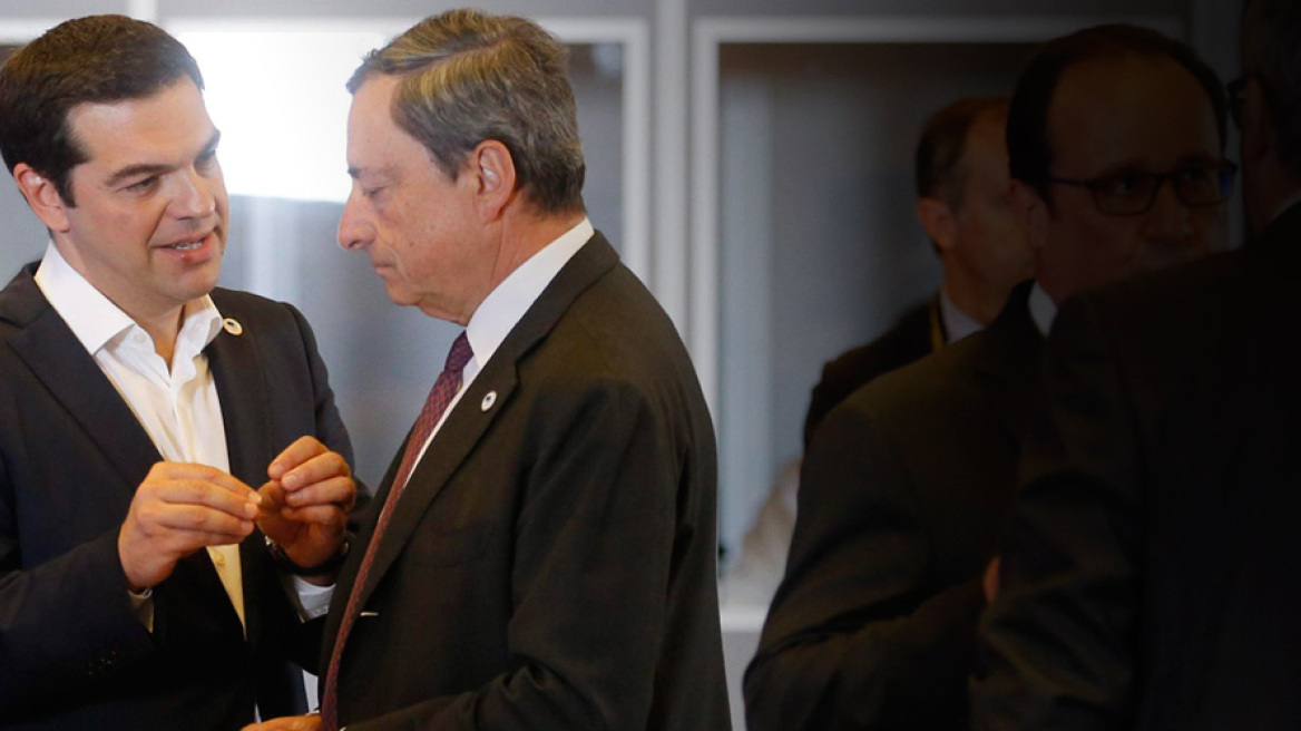 PM Tsipras and ECB president Draghi agree on need to conclude program review as soon as possible
