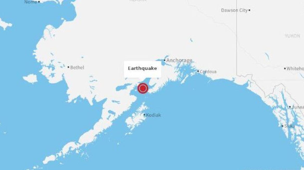 ΗΠΑ: Ισχυρός σεισμός έπληξε τη νότια Αλάσκα