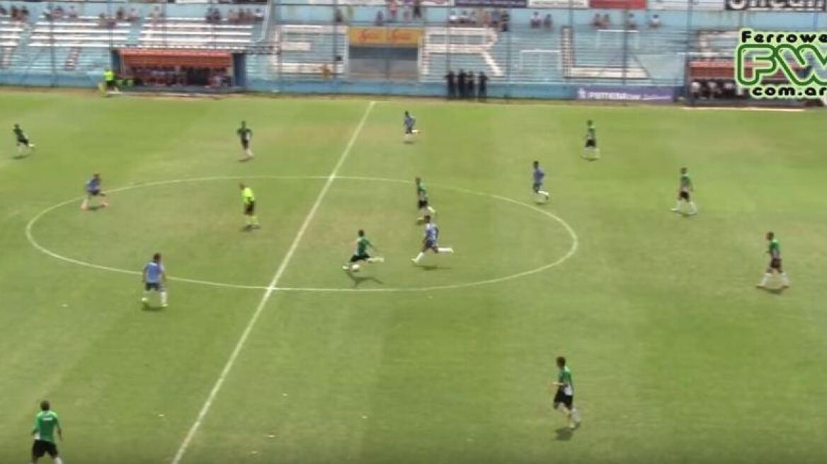 Δείτε βίντεο: Γκολάρα από τη σέντρα!