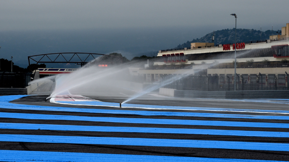 F1: Προσομοίωση βρόχινων συνθηκών!