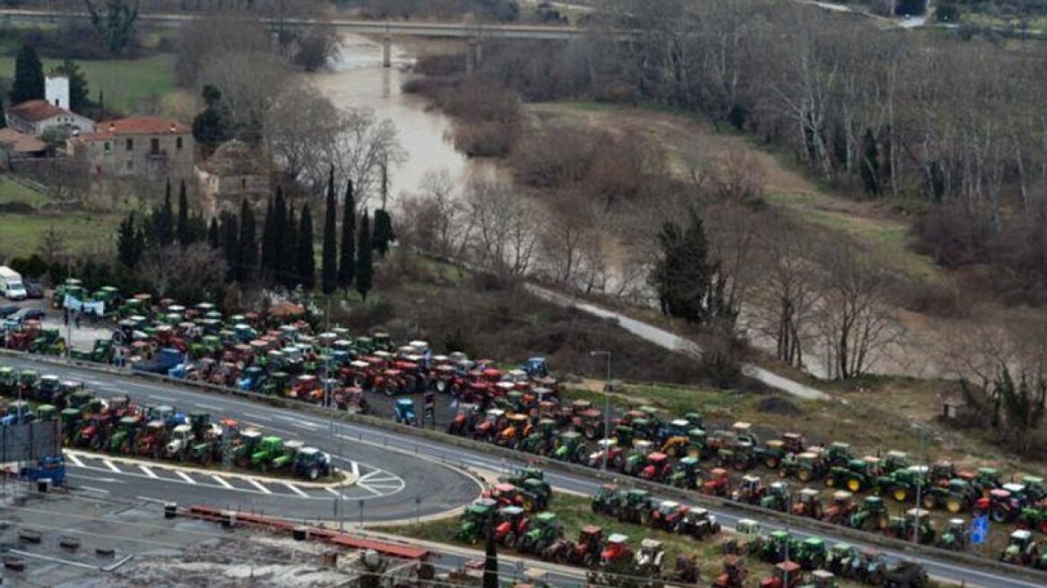 Guide to farmers road blocks around Greece (see map)