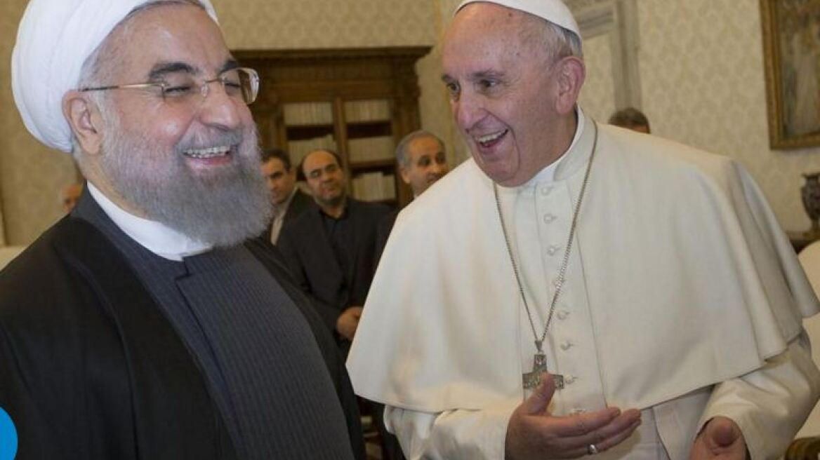 Στο Κολοσσαίο ο Ιρανός πρόεδρος Χασάν Ροχανί