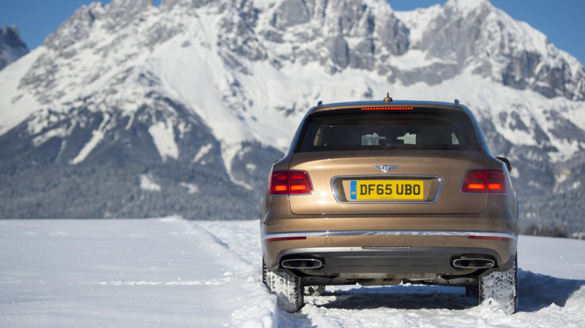 Στα χιόνια η πρεμιέρα της Bentayga