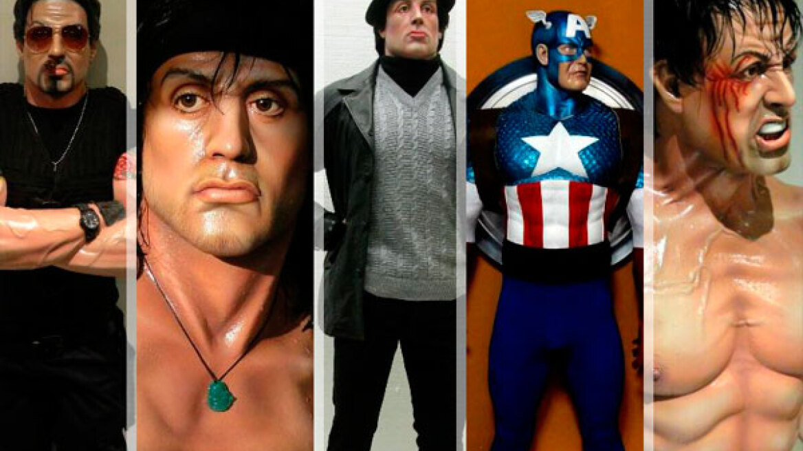 Artist create life-size sculptures of movie characters (vid)