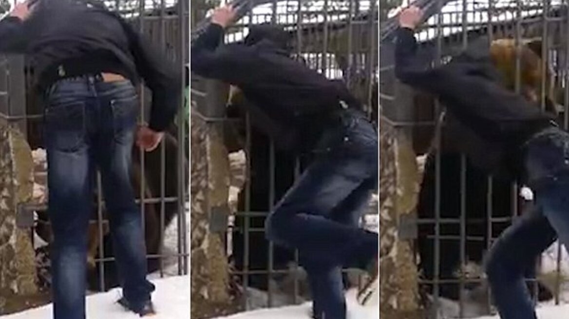 Shocking video: Man’s hand ripped off by a bear