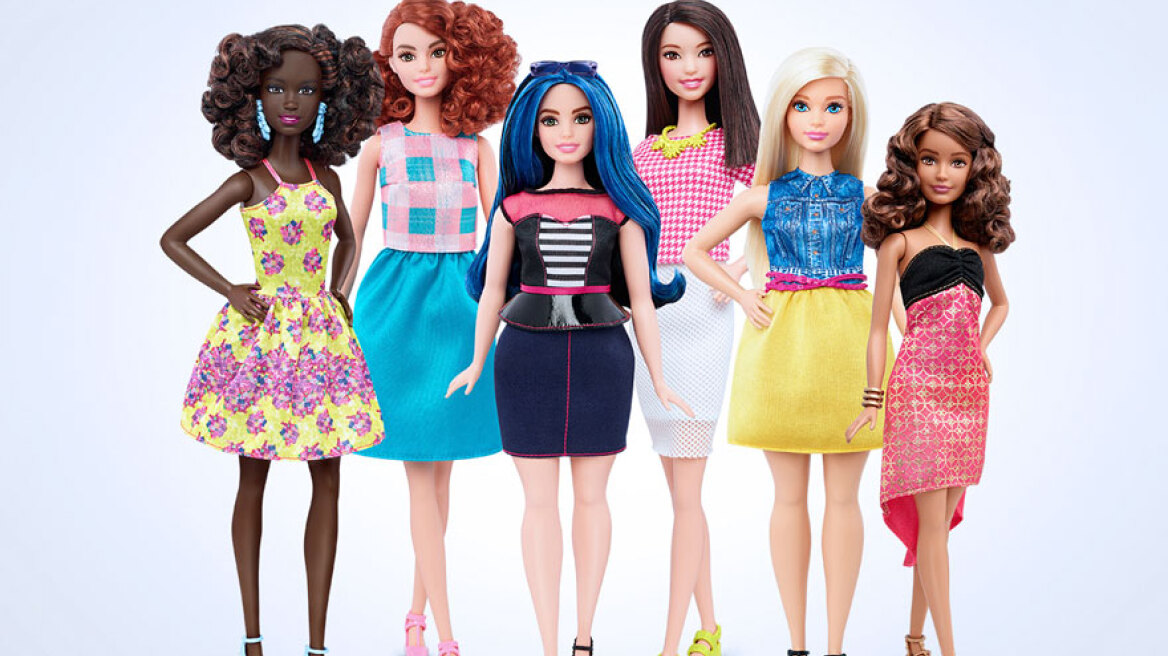 Barbie has three new bodies: curvy, tall and petite
