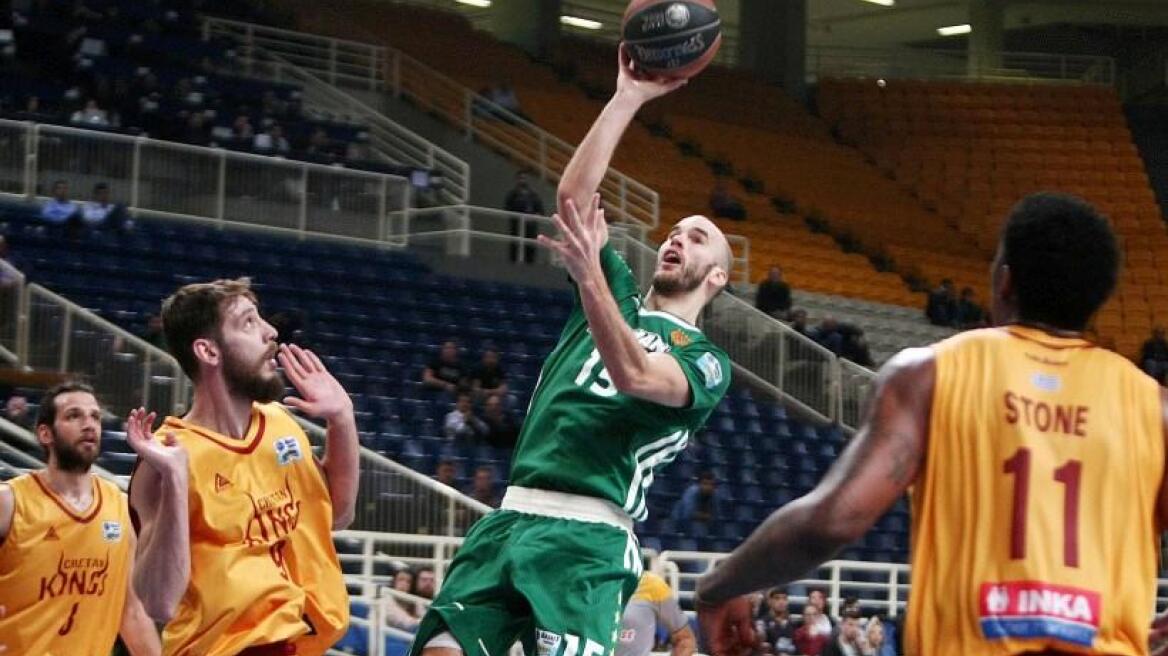 Χαλαρή «βόλτα» στο Ρέθυμνο ο Παναθηναϊκός (84-62)