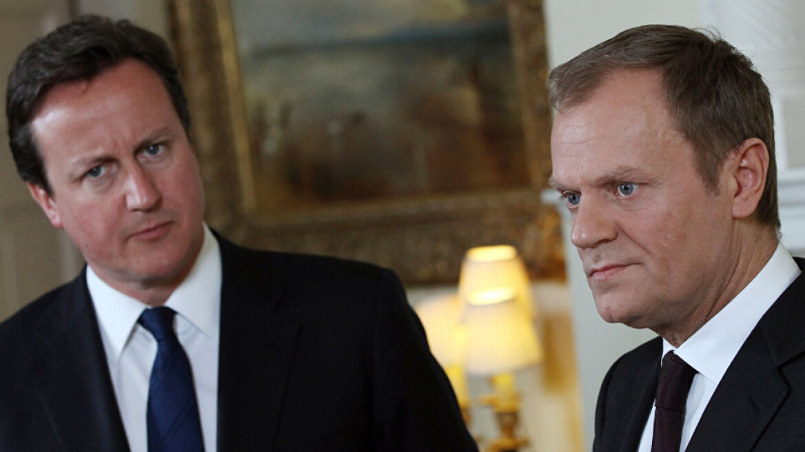 Δεν υπήρξε συμφωνία στη συνάντηση Τουσκ-Κάμερον