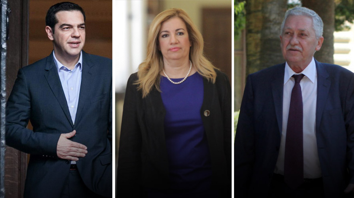 Οι συναντήσεις Τσίπρα με Φώφη και Κουβέλη τροφοδοτούν τα σενάρια για συνεργασίες