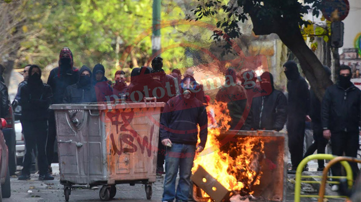 Πεδίο μάχης για ακόμη μια φορά τα Εξάρχεια 