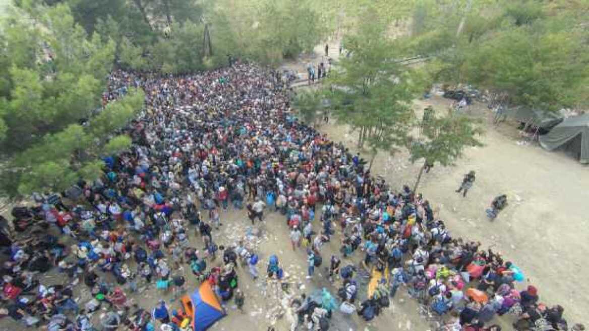 «Ασφυξία» στην Ειδομένη με 7.000 πρόσφυγες 