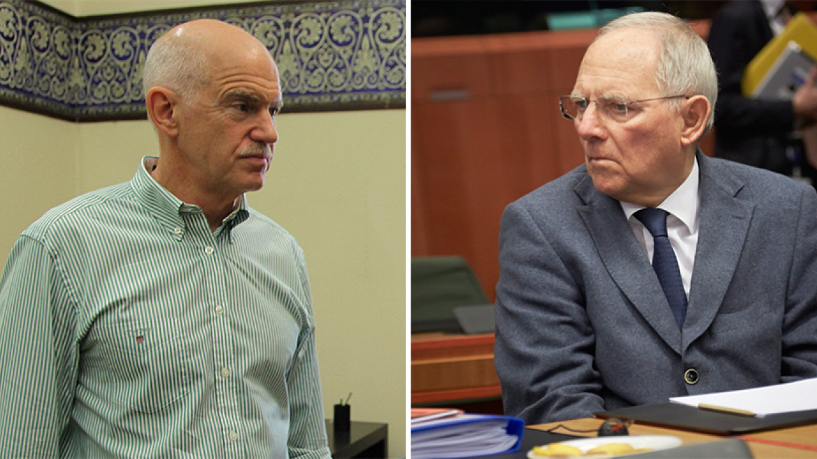 Επίθεση Παπανδρέου σε Σόιμπλε για το Grexit 