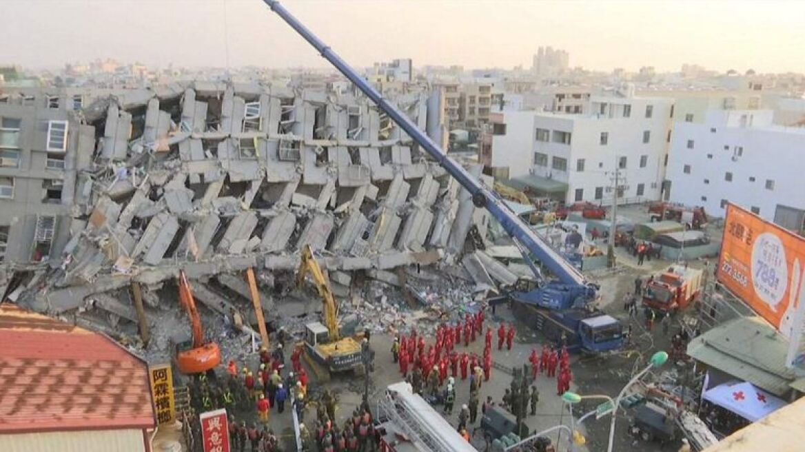 Βίντεο: Drone αποκαλύπτει το μέγεθος της καταστροφής του σεισμού στην Ταϊβάν