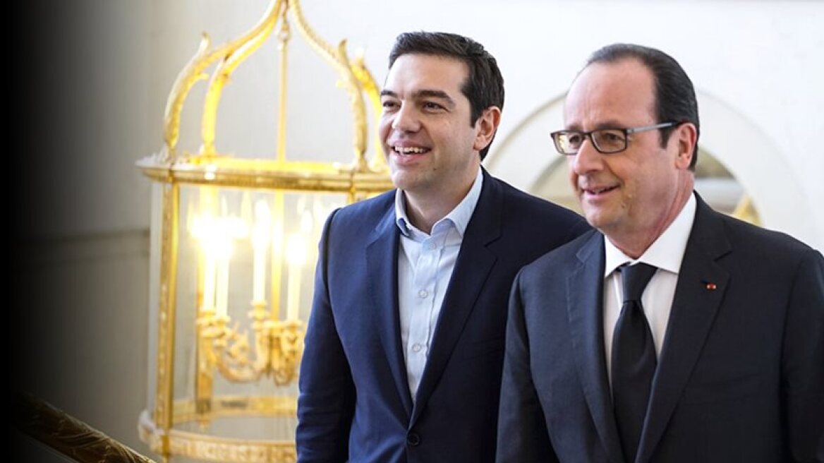 PM Tsipras to meet with President Hollande asking for political solution on program evaluation