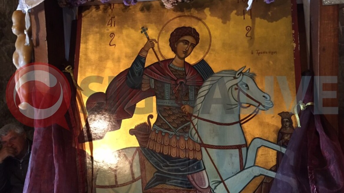 Μητρόπολη Λεμεσού: Ο Άη Γιώργης «ίδρωσε», δεν δάκρυσε