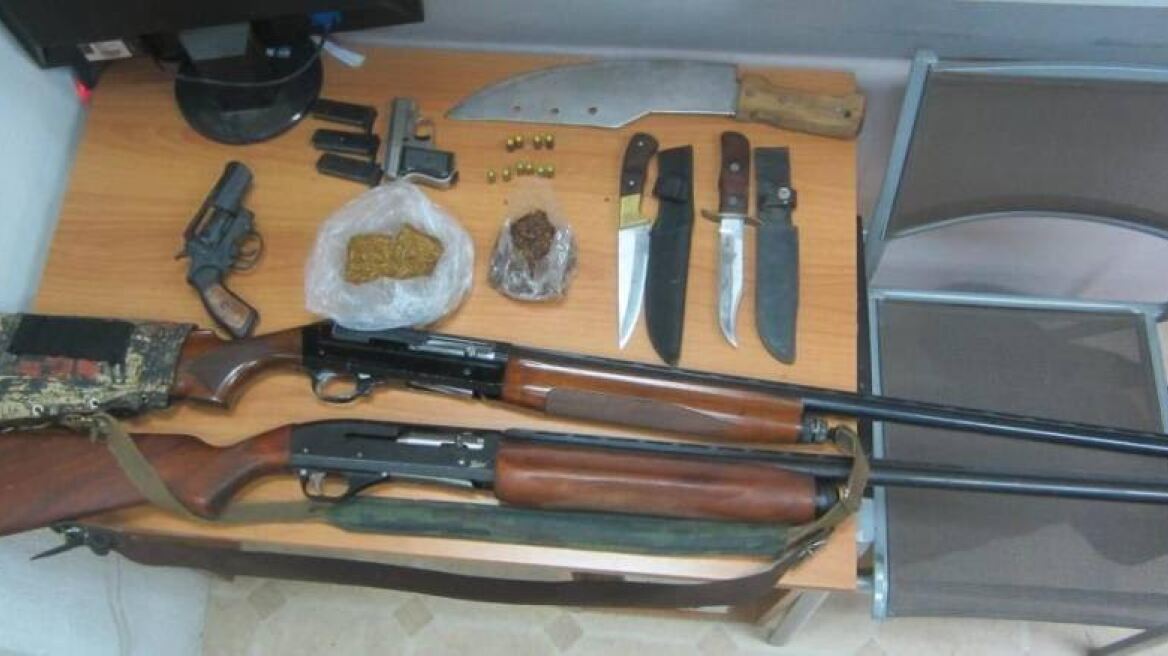 Οπλοστάσιο στο σπίτι ηλικιωμένου στην Ροδόπη