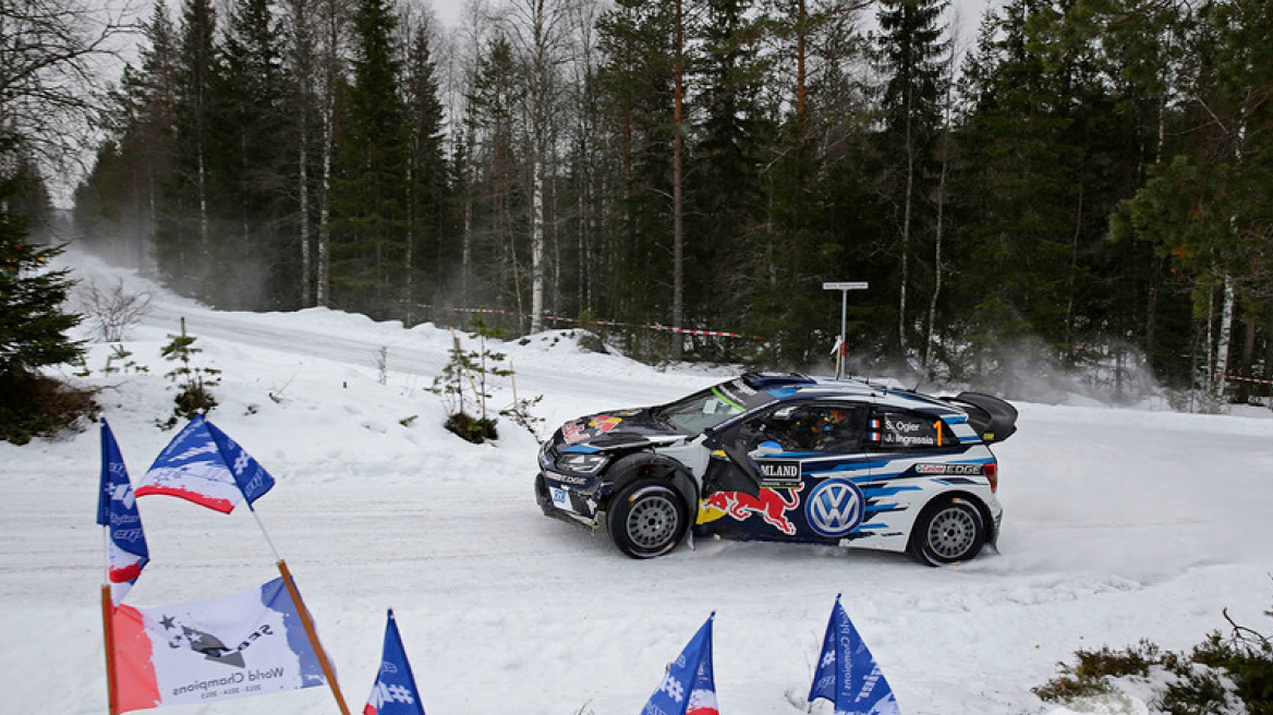 Ράλι Σουηδίας: Προηγείται ο Οζιέ!