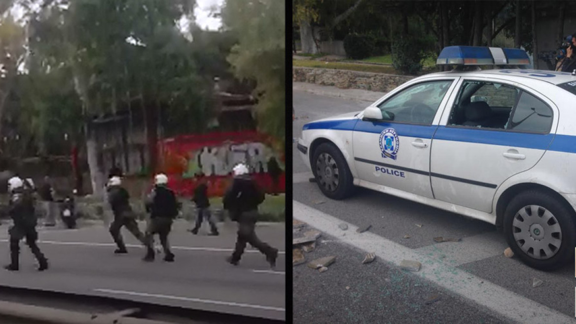 Violent clashes break out at Chaidari