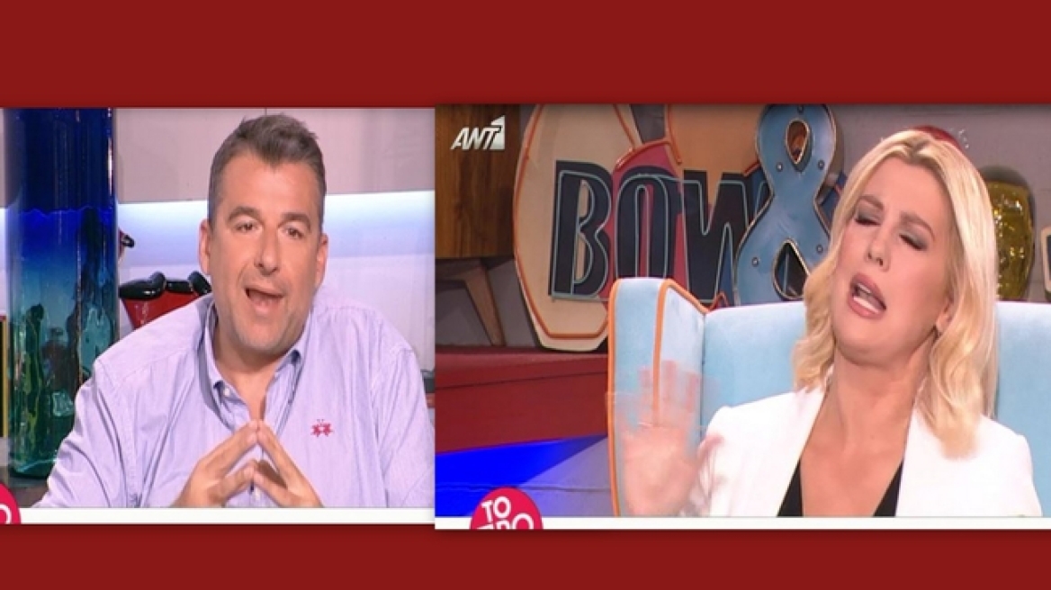 Ράνια Θρασκιά σε Γιώργο Λιάγκα: «Ήταν χοντρό αυτό που έκανες»
