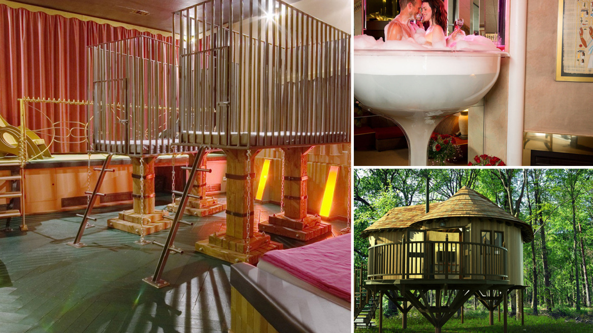 The wackiest and coolest hotels to spend your Valentine's Day