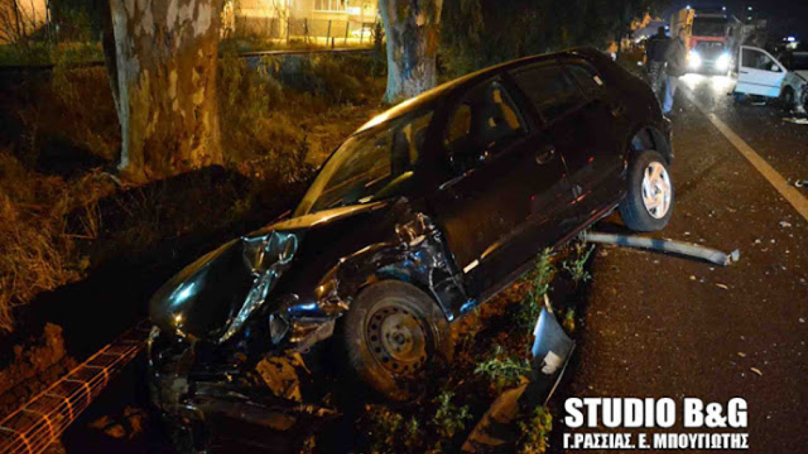 Τροχαίο με τρεις νεκρούς στην Ερμιόνη Αργολίδας 