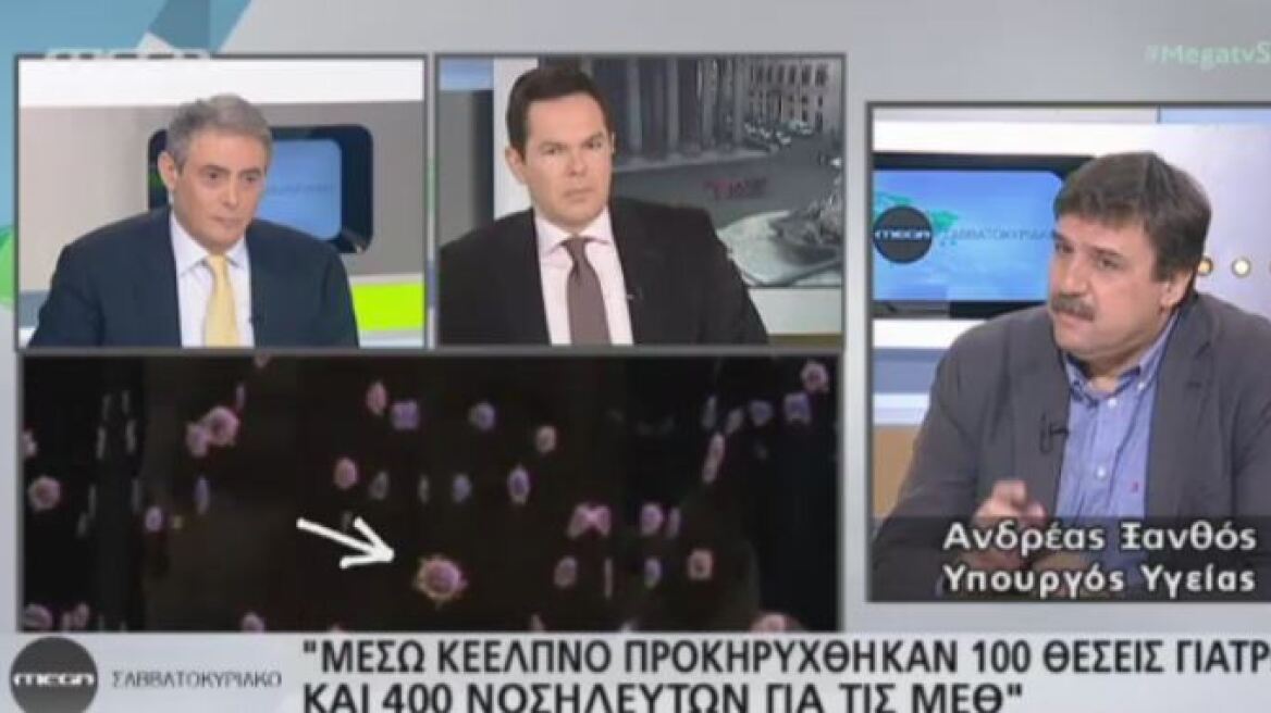 Ενώ ο κόσμος πεθαίνει απο τη γρίπη ο Ξανθός υπόσχεται προσλήψεις από Μάρτιο