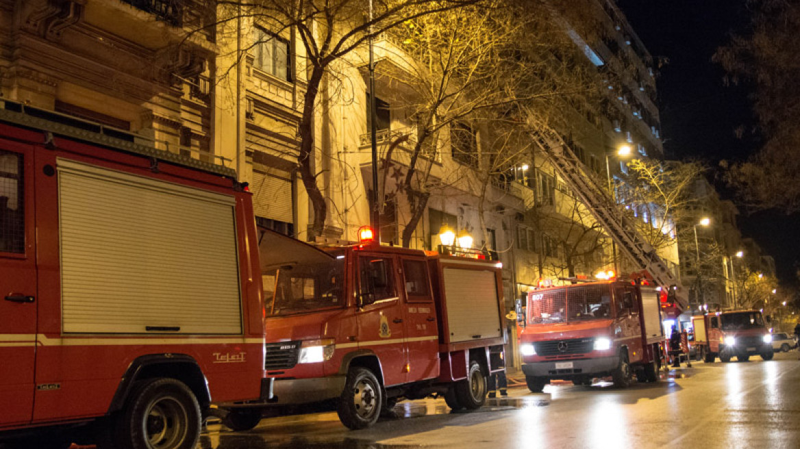 Επίθεση με γκαζάκια στον Οικοδομικό Συνεταιρισμό Βουλευτών