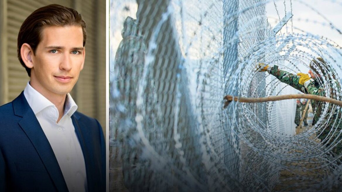 Closing Greece-FYROM borders will stem refugee flow, Kurz says