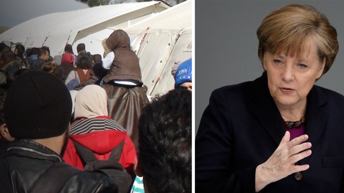 Raising fence at Greece-FYROM border does not solve the problem, says Merkel