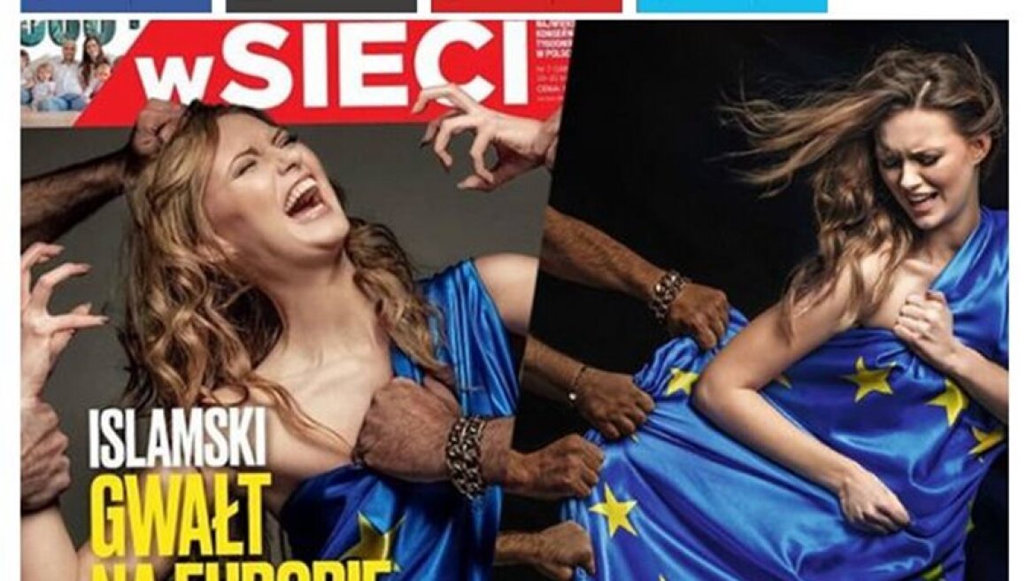 Polish magazine shocks with ‘Islamic rape of Europe’ cover