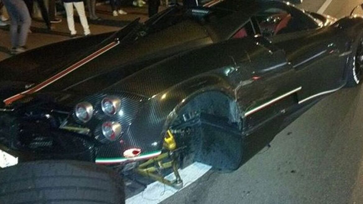 Ατύχημα με αυτοκίνητο των 1.000.000 ευρώ (video)